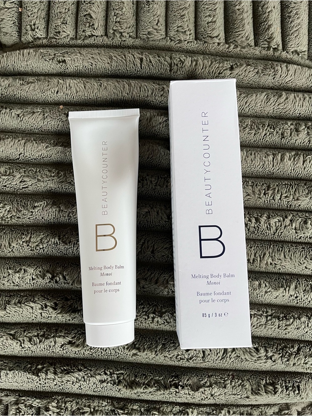 Beautycounter Melting Body Balm, Monoi scent, New and sealed